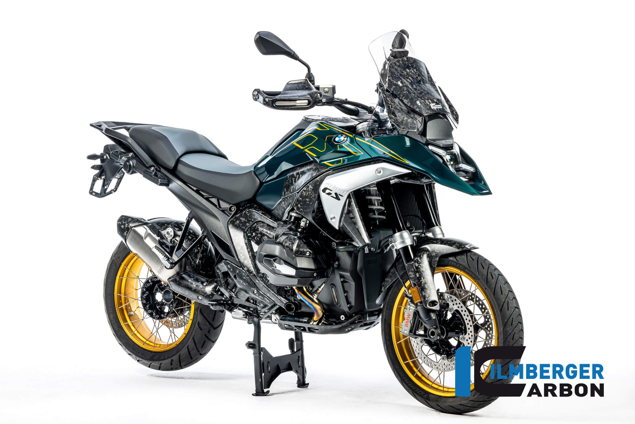 APM-PROJECT - BIKE-SECTOR - ILMBERGER CARBON - BMW R1300GS 2023+ | BLACK DIAMOND CARBON